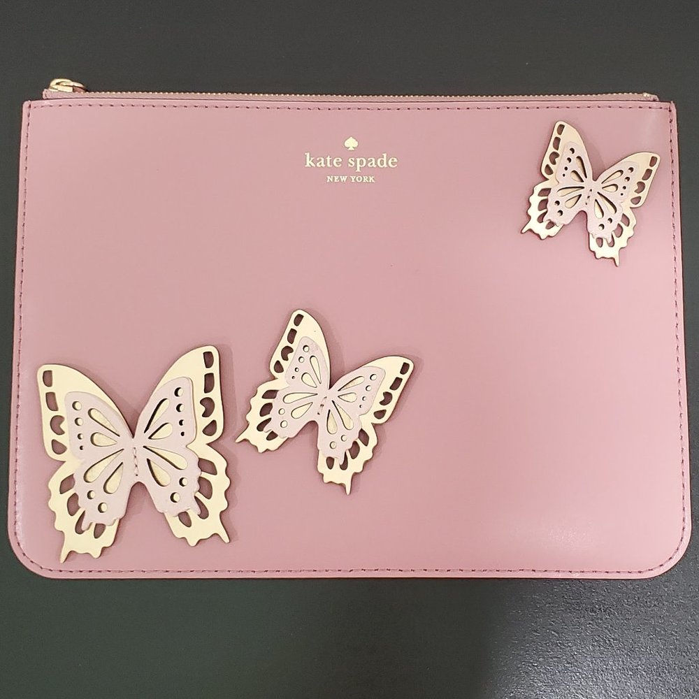 Kate Spade Gia All The Buzz Clutch